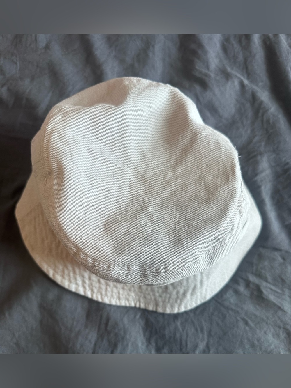True Religion Slate Blue Cotton Bucket Hat - NWT